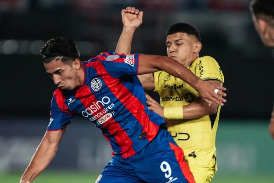 San Lorenzo no pudo aguantar la ventaja y empató en su debut sudamericano