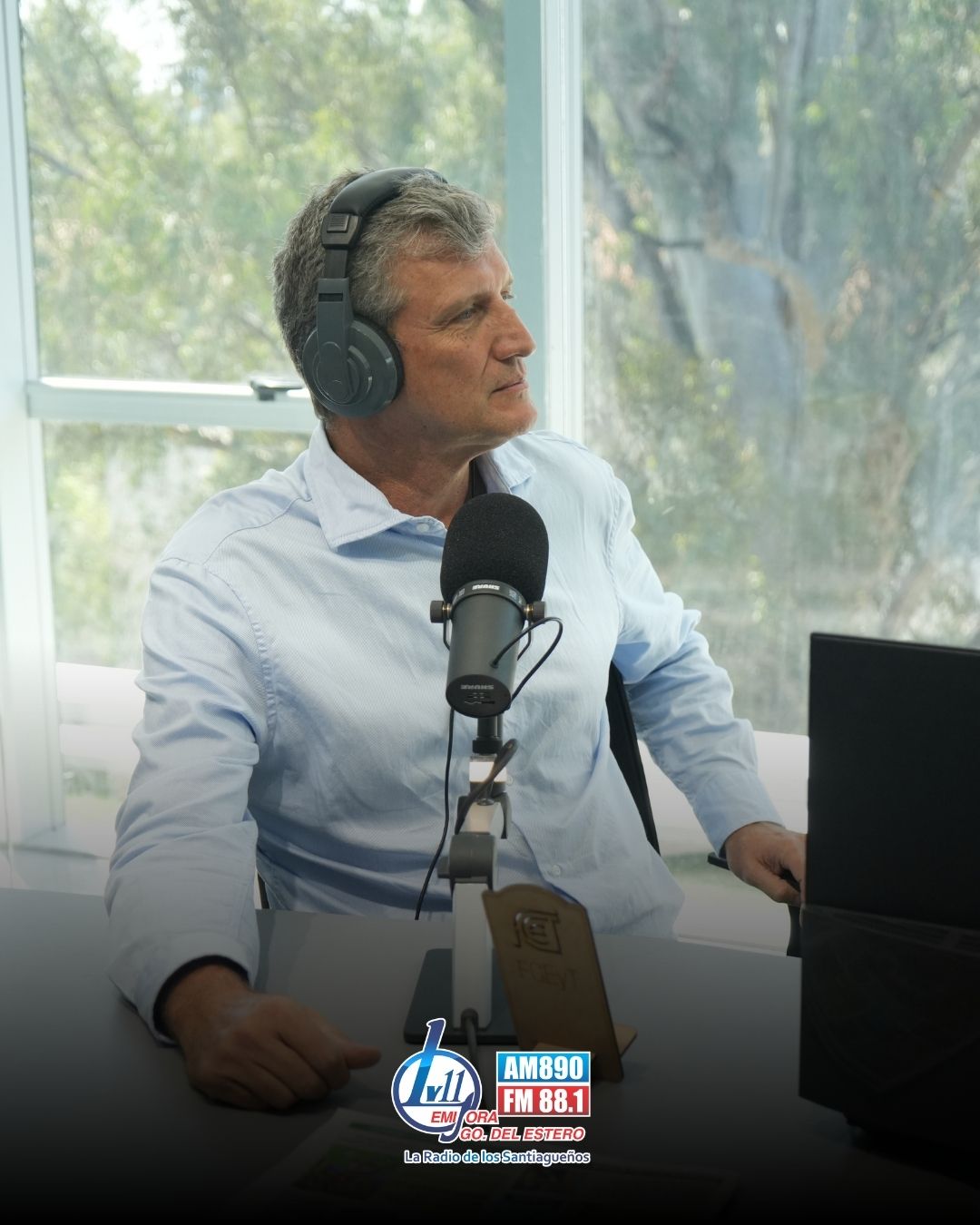 Gustavo Darchuk analizó la realidad local y cuestionó el clima político nacional en LV11