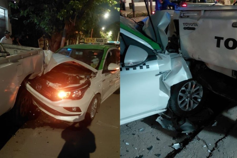 Fuerte choque en el Huaico Hondo pudo terminar en tragedia para un vecino