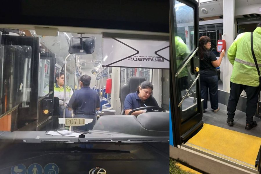 Hito en Santiago: ya comenzaron a circular los colectivos eléctricos