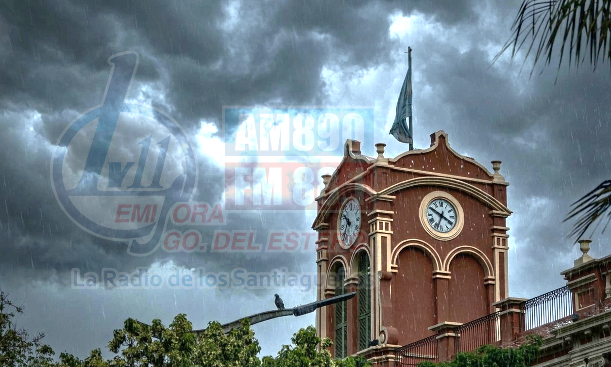 Inestabilidad y descenso térmico: el tiempo en Santiago del Estero para este inicio de semana