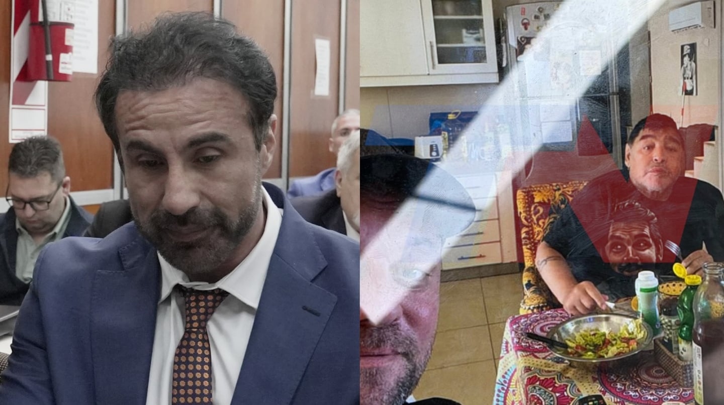 La foto desconocida de Maradona 5 días antes de morir: la presentó Leopoldo Luque a los jueces