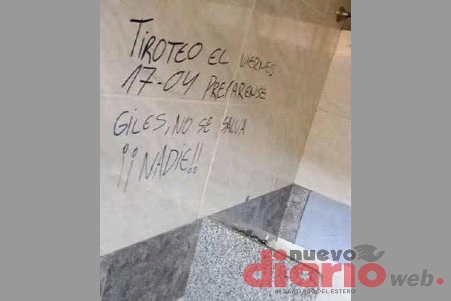 Alerta en escuelas de la provincia por amenazas de tiroteos: investigan pintadas en varios establecimientos