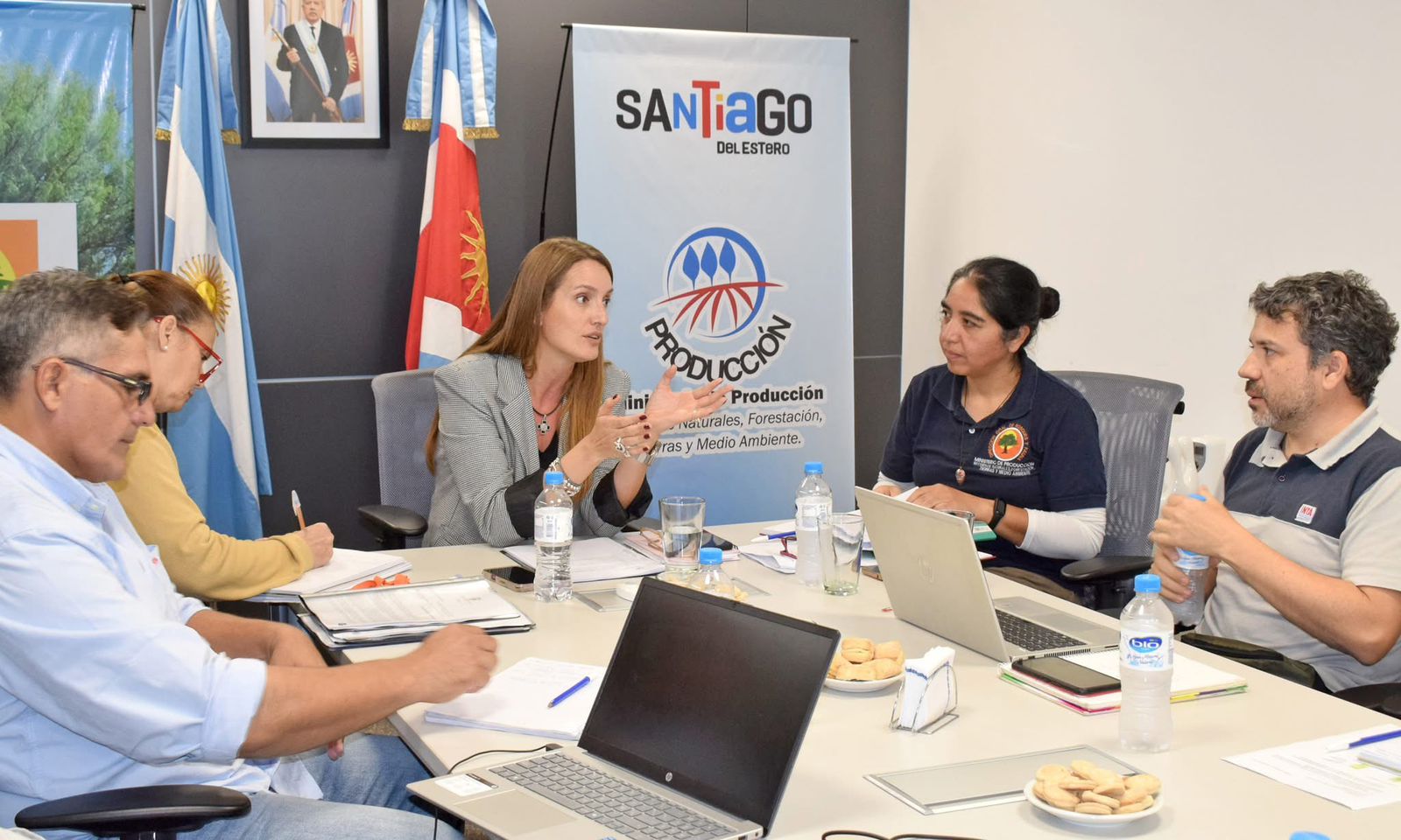 Se realizó una nueva reunión del Comité Técnico Provincial de MBGI en el Ministerio de Producción
