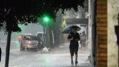 Alerta amarilla en Santiago del Estero: domingo de tormentas intensas y marcado descenso térmico