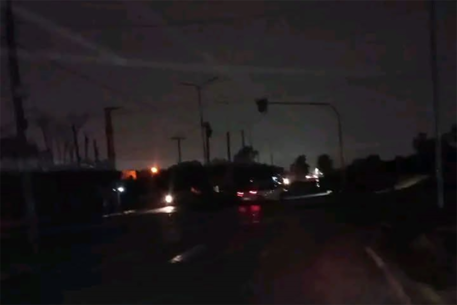 La Banda: aseguran que zonas de Av. 25 de Mayo llevan 3 semanas "a oscuras"