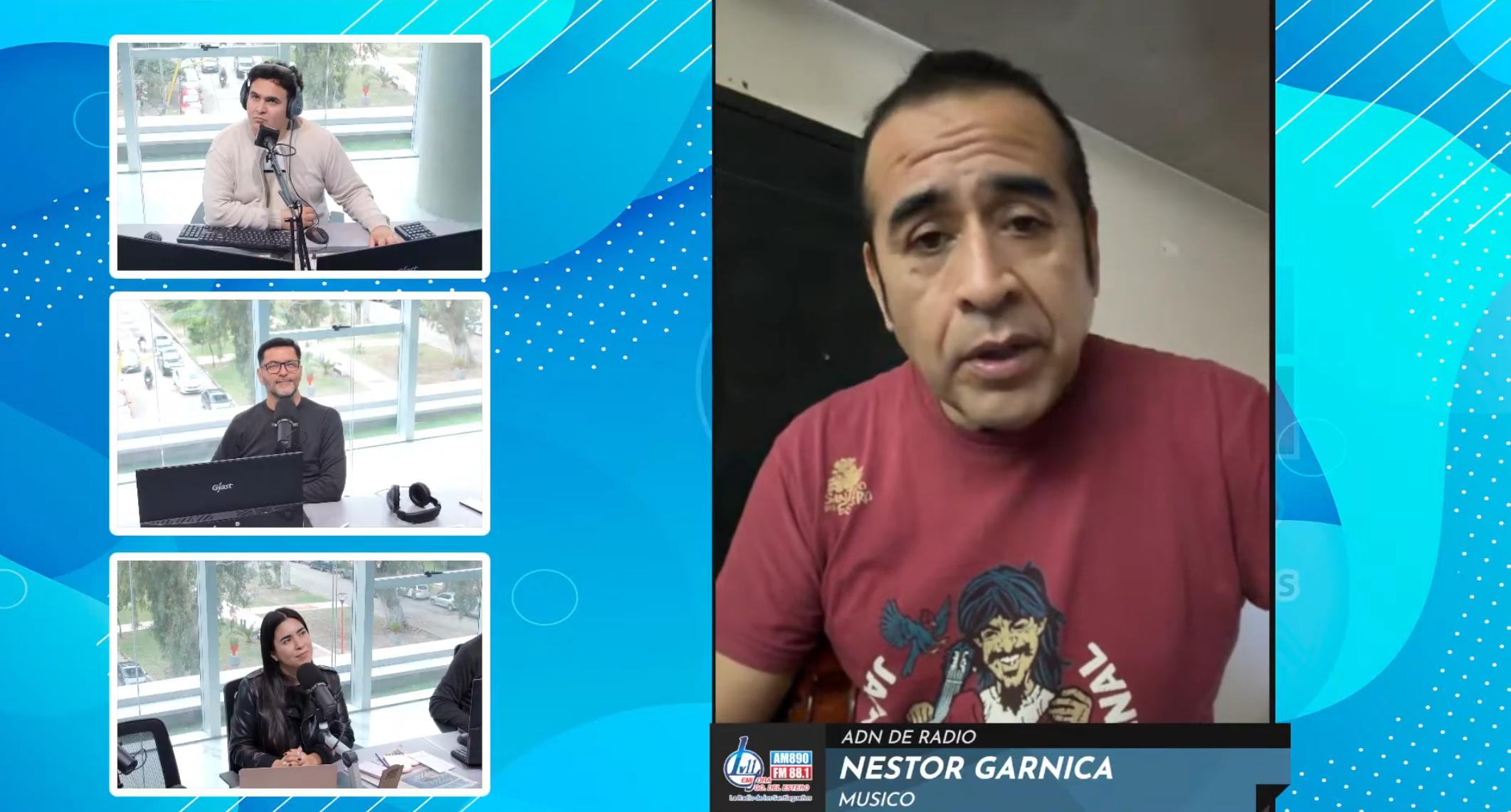 Néstor Garnica: "El violín es un instrumento tirano, hay que estar constantemente tocándolo para no perder la puntería"