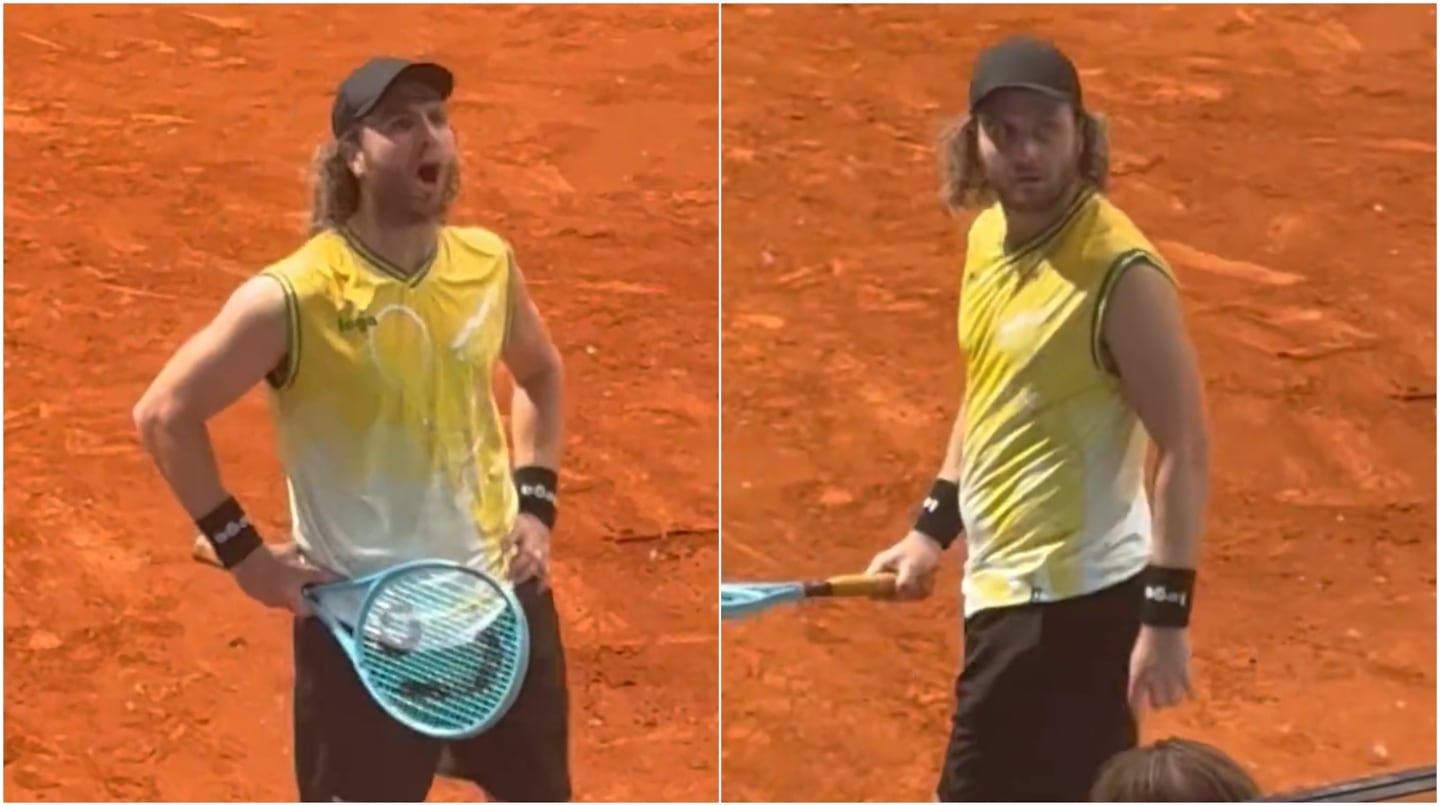 El momento de furia de Trungelliti contra una persona del público en el Masters 1000 de Madrid: “Gritá ahora”
