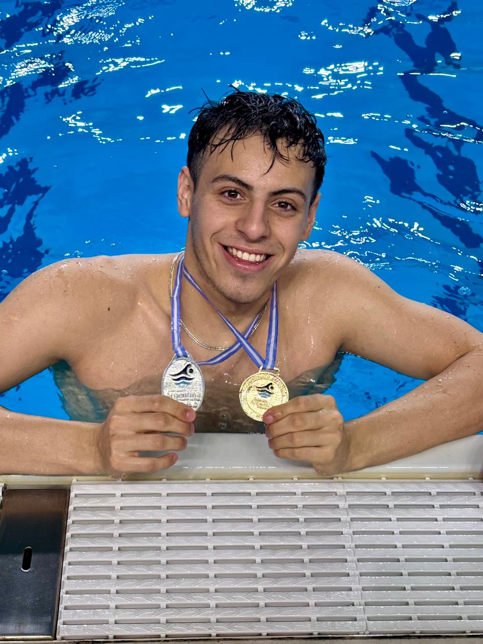 Matías Sosa González se consagró campeón nacional en los 50 metros pecho